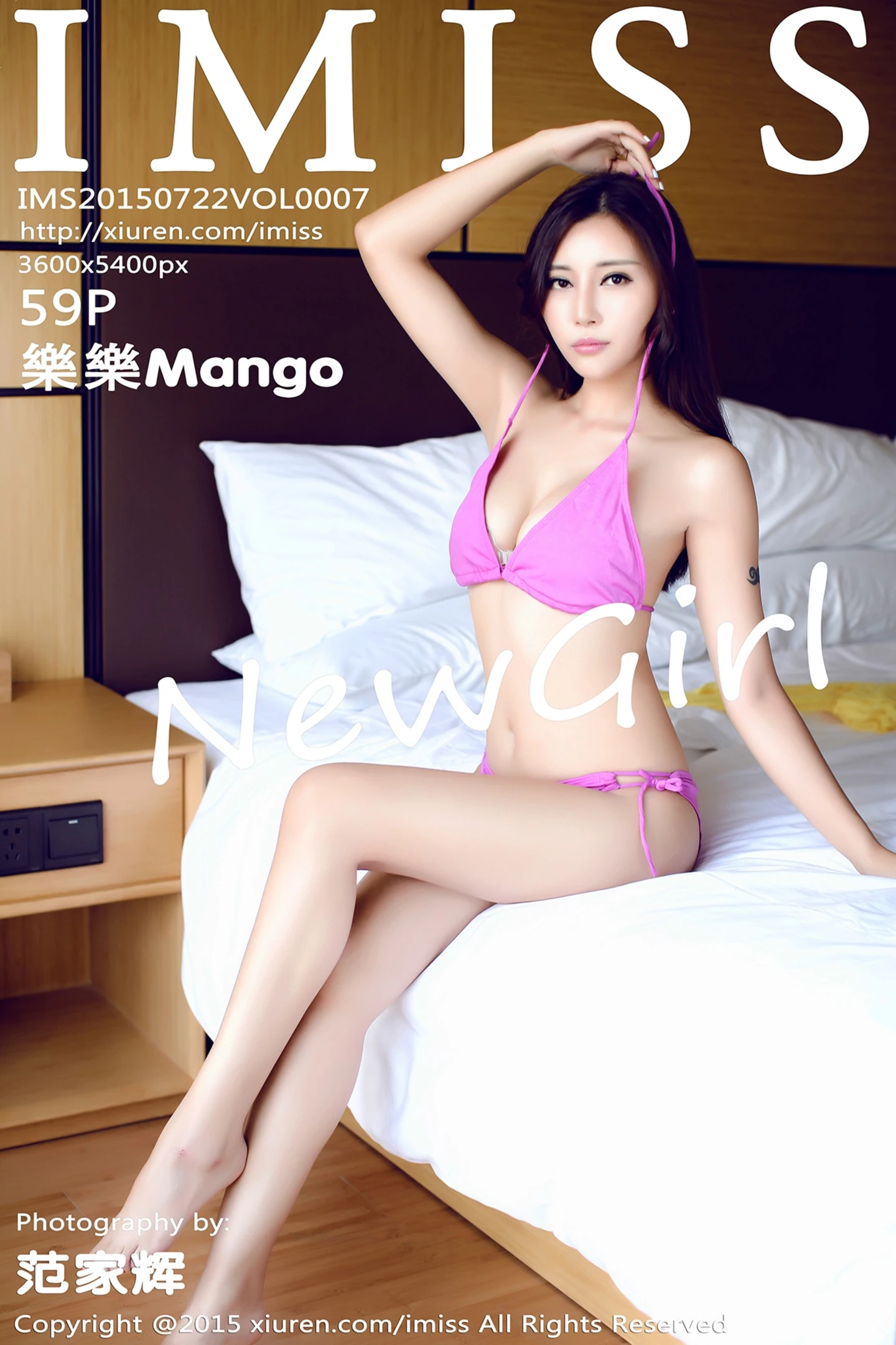 [IMISS爱蜜社]Vol.007_靓丽嫩模乐乐Mango系列比基尼秀豪乳性感写真59P-秀人网 - XiuRen.Xyz